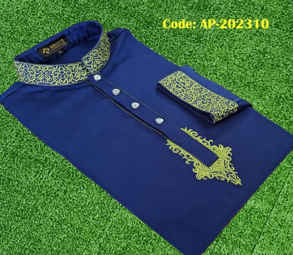 Aristo Lifestyle Premium Panjabi - Navy Blue