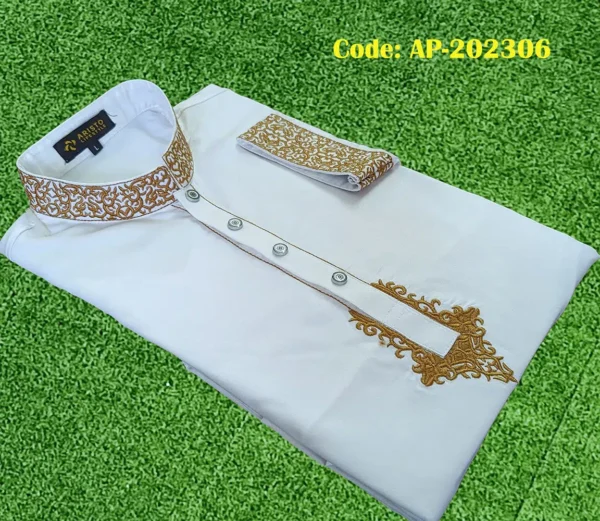 Aristo Lifestyle Premium Panjabi - White