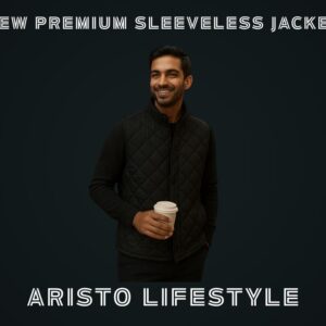 Premium Sleeveless Padding Jacket - ALS 25-2 (Black)