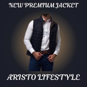 Premium Sleeveless Padding Jacket - ALS 25 (Black)