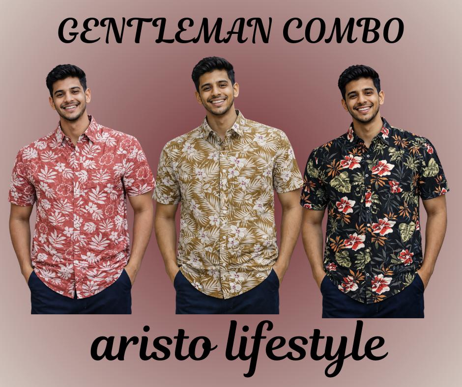 GENTLEMAN Shirt Combo-1