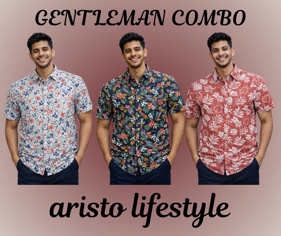GENTLEMAN Shirt Combo-2